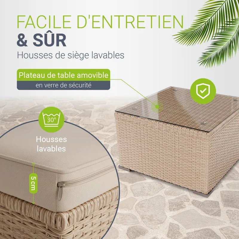 Polyrattan Lounge Punta Cana