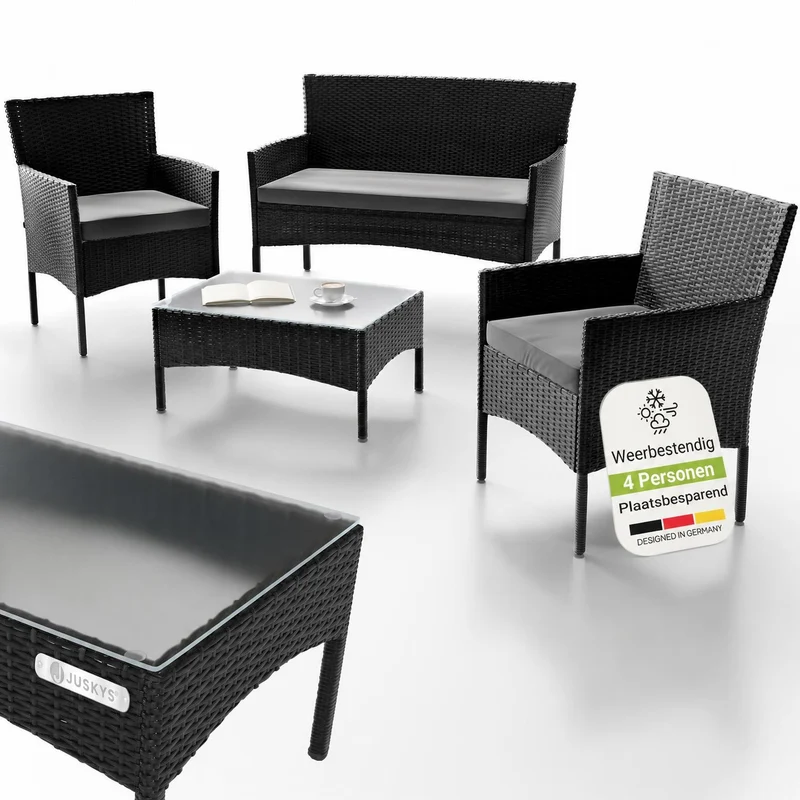 Polyrattan Sitzgruppe Fort Myers
