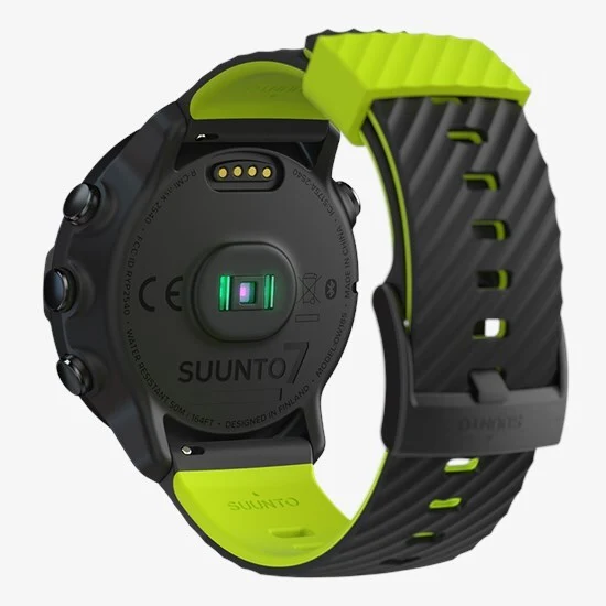 B-Ware SUUNTO 7 Sportuhr GPS Laufuhr Fitnesstracker Smartwatch Uhr AMOLED Black Lime