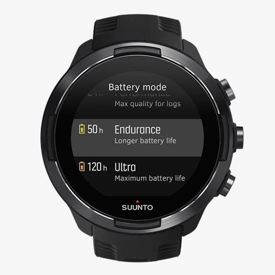 B-Ware SUUNTO 9 All Black Smartwatch GPS Uhr Smart-Uhr Fitnesstracker Sportuhr schwarz