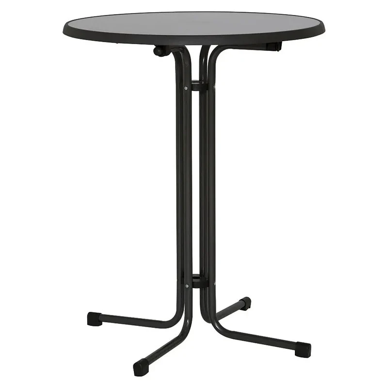 B-Ware Siena Garden Gartentisch Klapptisch Tisch Paco Stahl Melamin anthrazit Ø 100 cm