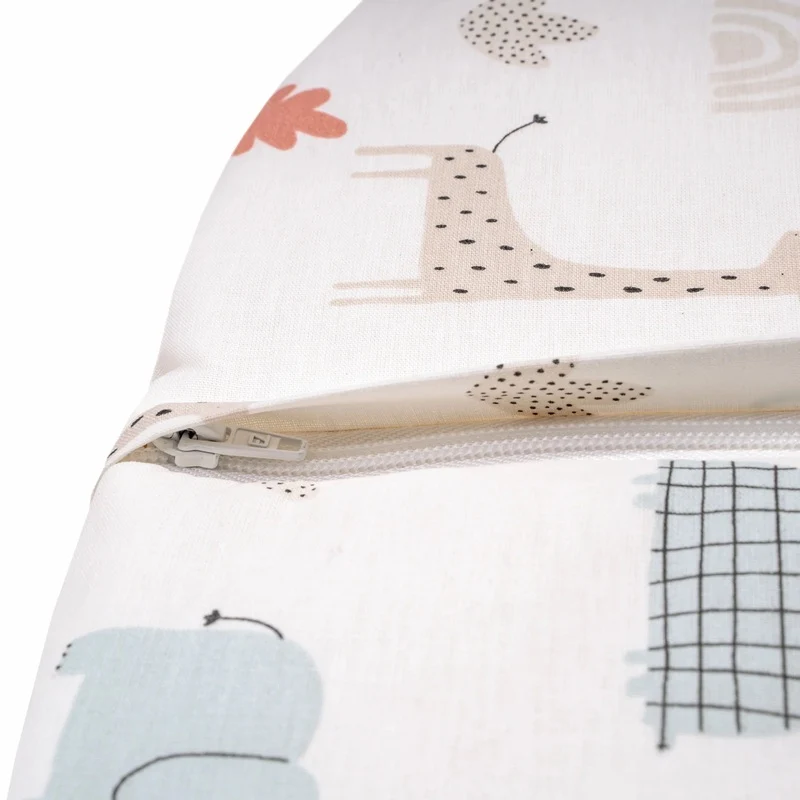 B-Ware Zöllner Schlafsack Babyschlafsack Organic Wild Friends 110cm Schlafhilfe Baby