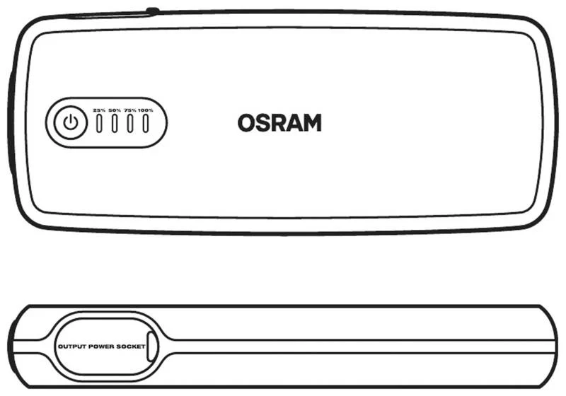 B-Ware Osram Auto Schnellstartsystem BATTERYstart 400 OBSL400c SIEHE TEXT/FOTO