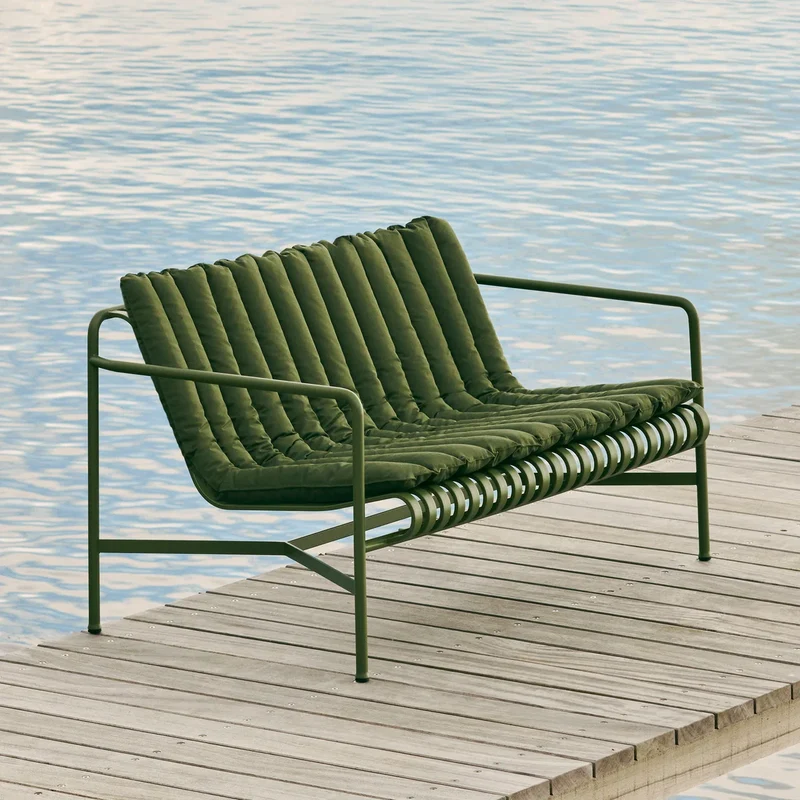 B-Ware HAY Sitzauflage Kissen Polster Dining Bench creme Palissade Kollektion Outdoor