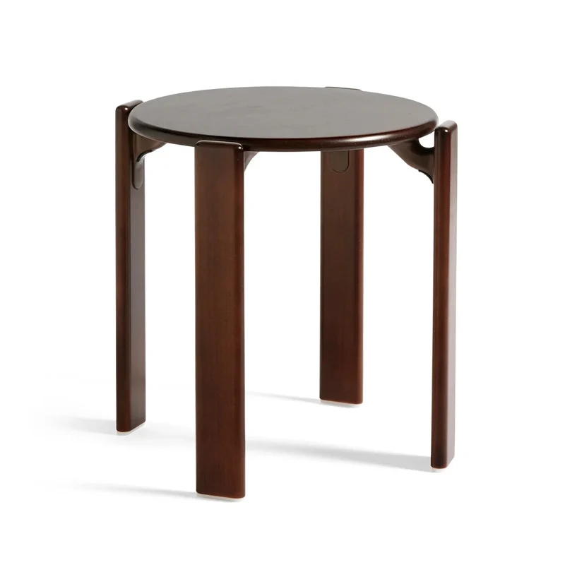 B-Ware HAY Hocker Sitzgelegenheit Rey Buche Schieferblau Lackierung SIEHE TEXT/FOTO