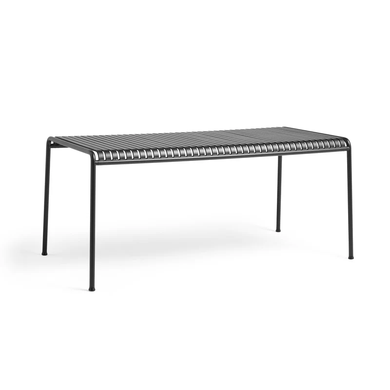 B-Ware Hay Palissade Tisch Terrassentisch Gartentisch Balkontisch anthrazit 170 x 90 cm