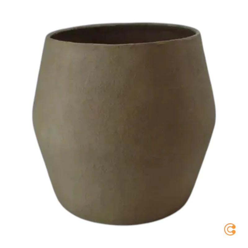 B-Ware Serax Übertopf Pflanzgefäß Blumentopf Pflanztopf 50 cm braun SIEHE TEXT/FOTO