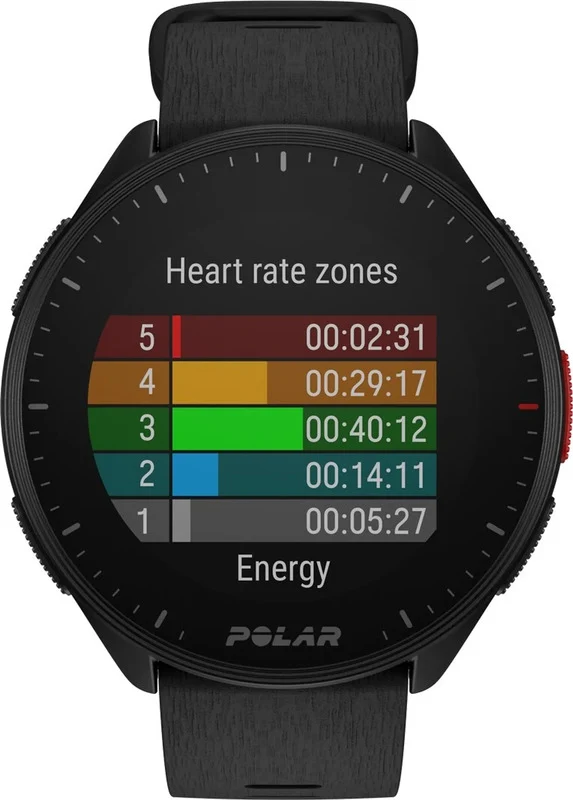 D-Ware Polar Pacer GPS-Laufuhr Smartwatch Uhr Sport Pulsuhr night black DEFEKTWARE