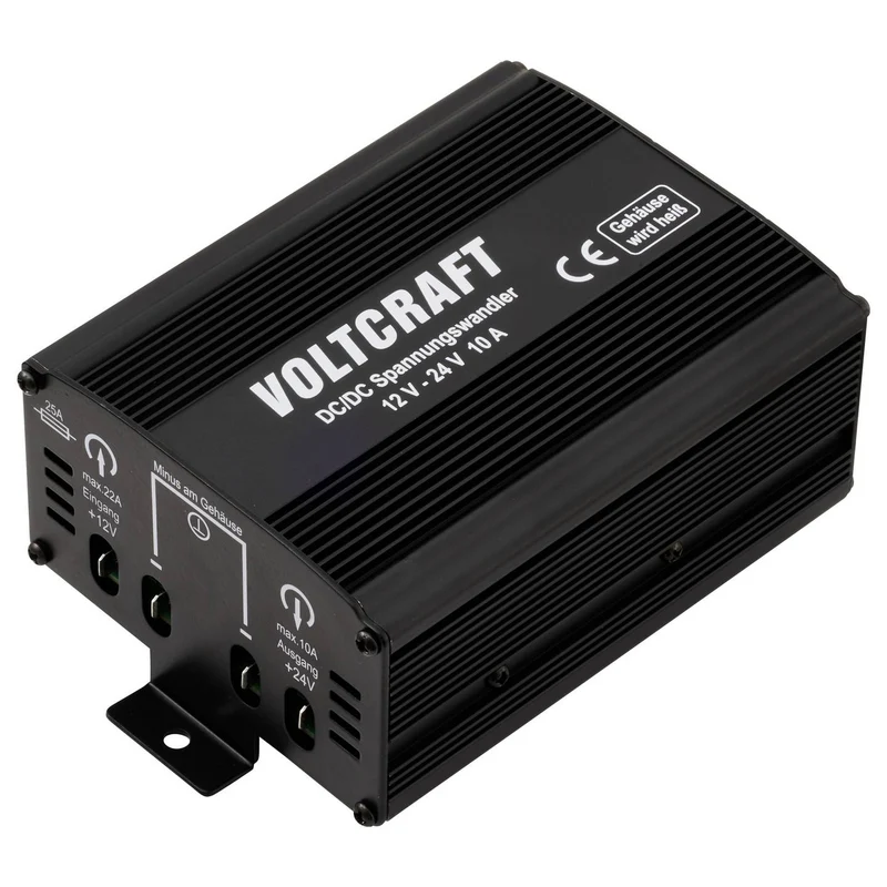 B-Ware Voltcraft DCDC Wandler Spannungswandler Stepup VC16970860 12V 24V 10A 1 Ausgang