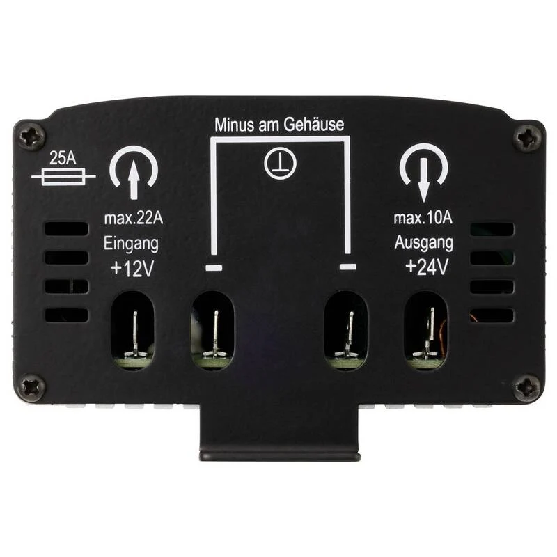 B-Ware Voltcraft DCDC Wandler Spannungswandler Stepup VC16970860 12V 24V 10A 1 Ausgang