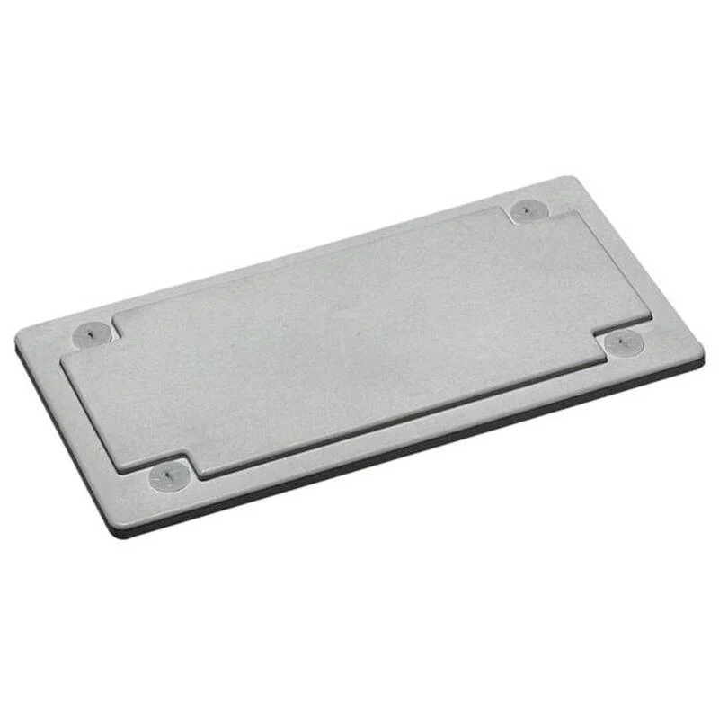 2x B-Ware Hager Leitungseinführung Leitungseinlass FZ404 blind gerade 141 x 92 mm 2 STÜCK