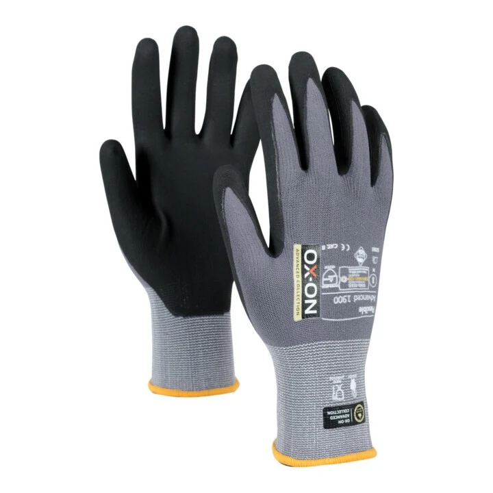 B-Ware OX-ON Schnittschutzhandschuhe Größe 6 Advanced 1900 Arbeitshandschuhe 12 Paar