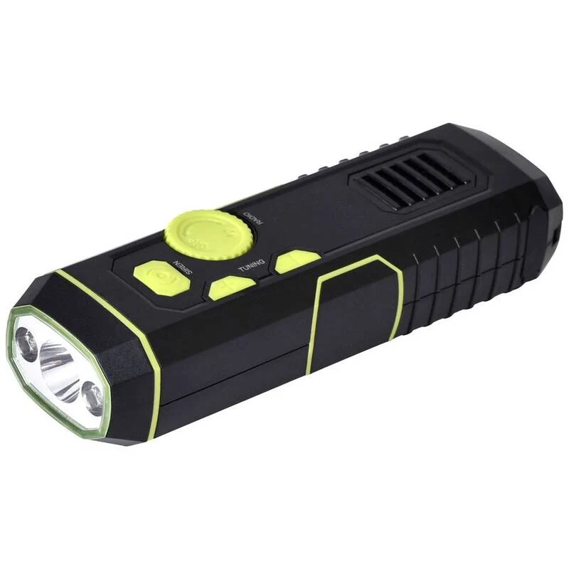 2x B-Ware XCell Taschenlampe Radiolight LED akkubetrieben dynamobetrieben 10h 30lm 2 STÜCK