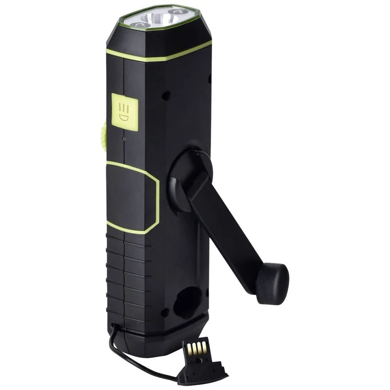 2x B-Ware XCell Taschenlampe Radiolight LED akkubetrieben dynamobetrieben 10h 30lm 2 STÜCK