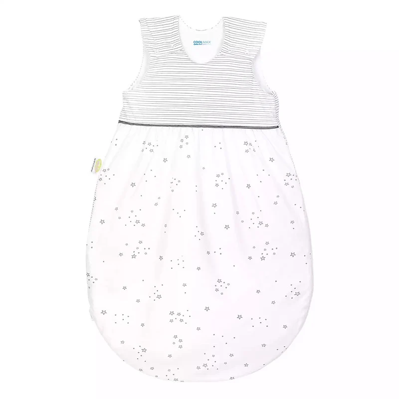 B-Ware Odenwälder Schlafsack Babyschlafsack Timmi Cool Coolmax Jersey Stern grau 110 cm