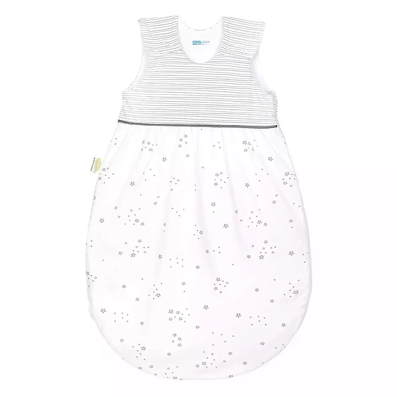 B-Ware Odenwälder Schlafsack Babyschlafsack Timmi Cool Coolmax Jersey Stern grau 110 cm