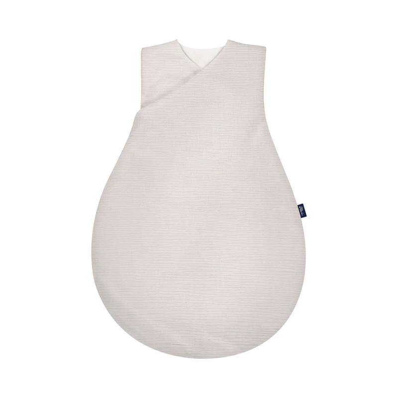 B-Ware Alvi Schlafsack Baby Schlafhilfe Wickelmäxchen Musselin Oat 70cm Ganzjahressack