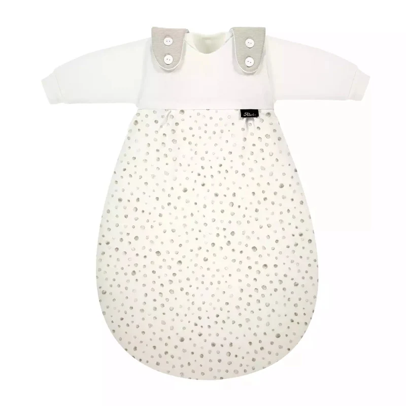 B-Ware Alvi Schlafsack Set Strampelsack Baby Mäxchen Aqua Dot Größe 50 56 Baumwolle