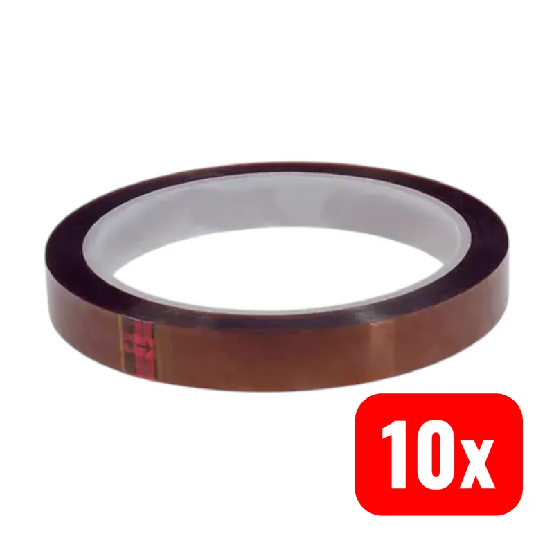 10x B-Ware Antistat Kapton Klebeband 0530023 ESD Folie Antistatisch 33 m x 10 mm 10 STÜCK