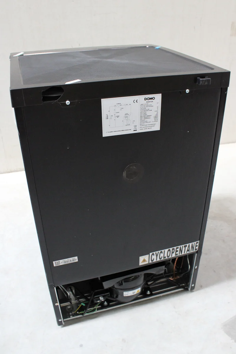 DOMO DO91124 Kühlschrank Minibar 108l Standgerät Schwarz SIEHE TEXT/FOTO