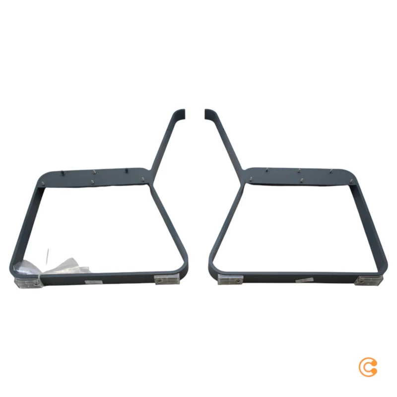 B-Ware Fermob Bellevie Gartenbank Sitzbank Bank Outdoor Gewittergrau SIEHE TEXT/FOTO
