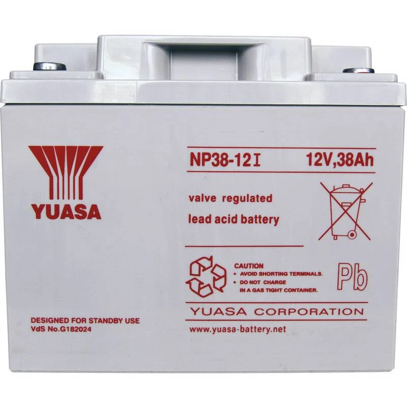 B-Ware Yuasa - Bleiakku 12 V 38 Ah NP38-12 NP38-12 Blei-Vlies, AGM