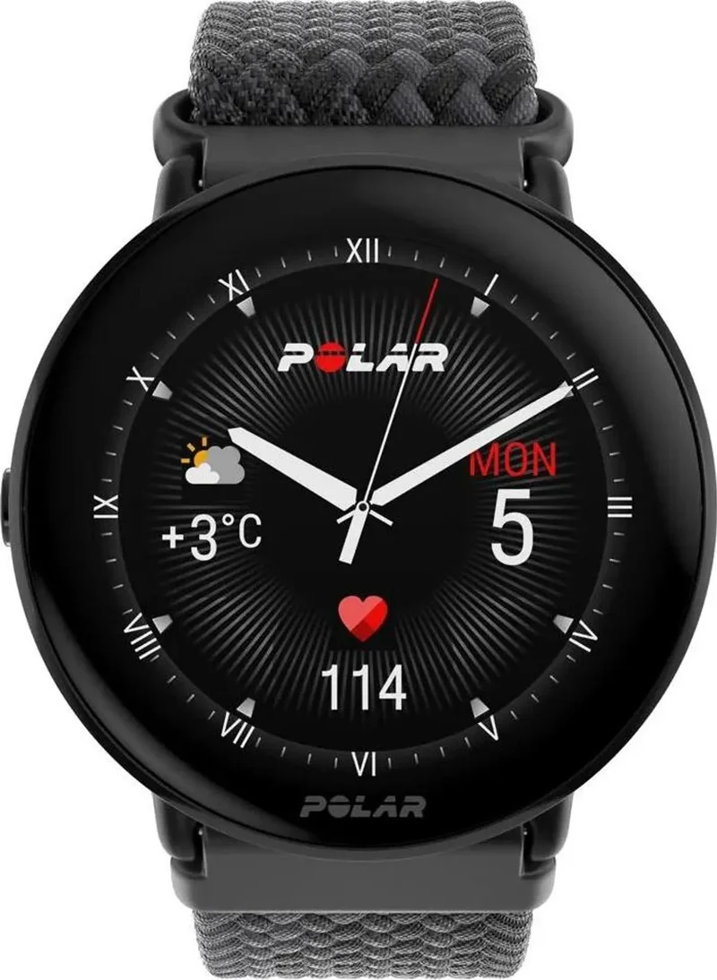B-Ware POLAR Sportuhr Fitnessuhr GPS Uhr Ignite 3 Armband Schwarz Größe S M L Unisex