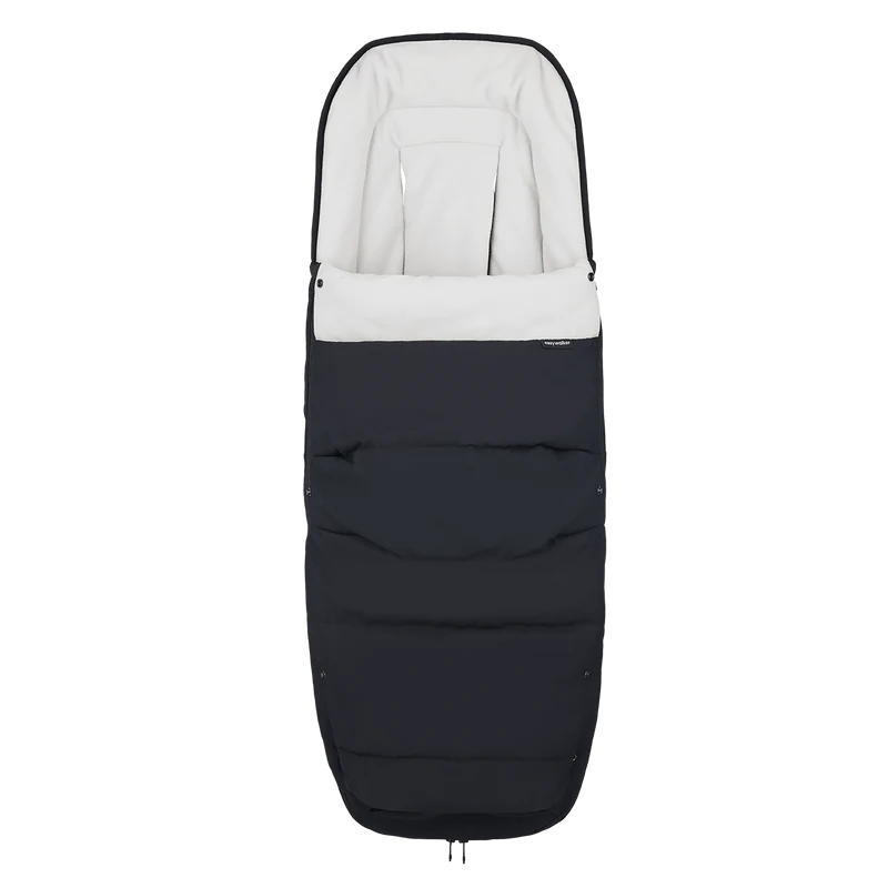 B-Ware easywalker Universaler Fußsack Kinderwageneinsatz Buggyzubehör Coral Black798