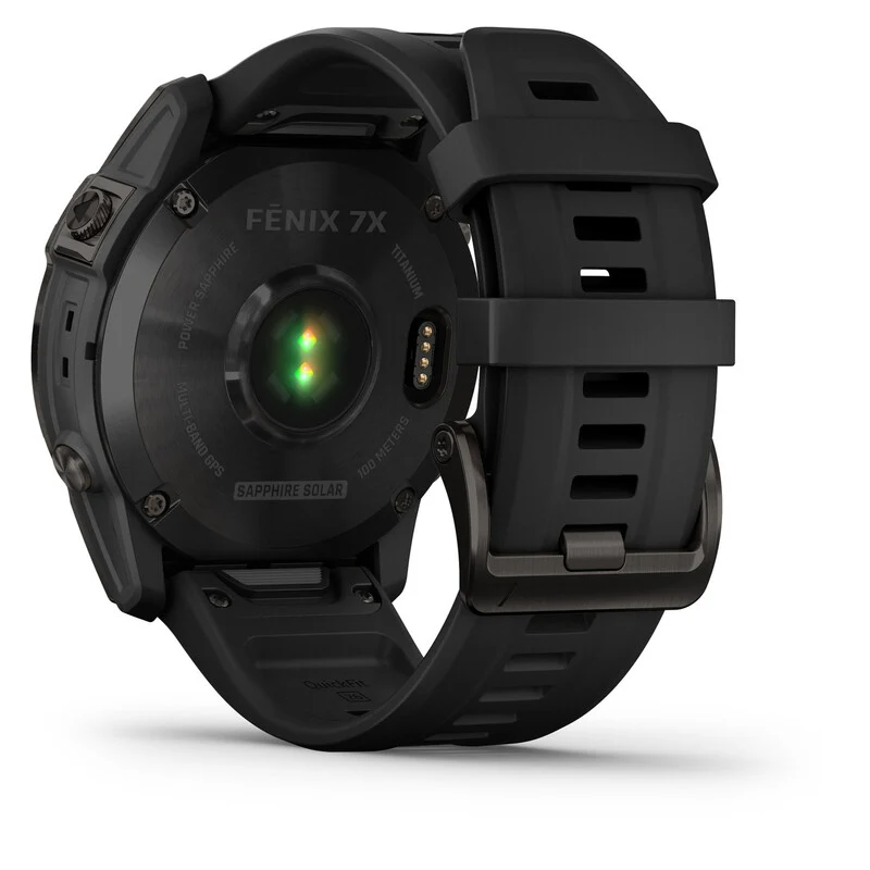 B-Ware Garmin Uhr Smartwatch GPS Sportuhr Fenix 7X Sapphire Solar Carbon Grey Onesize