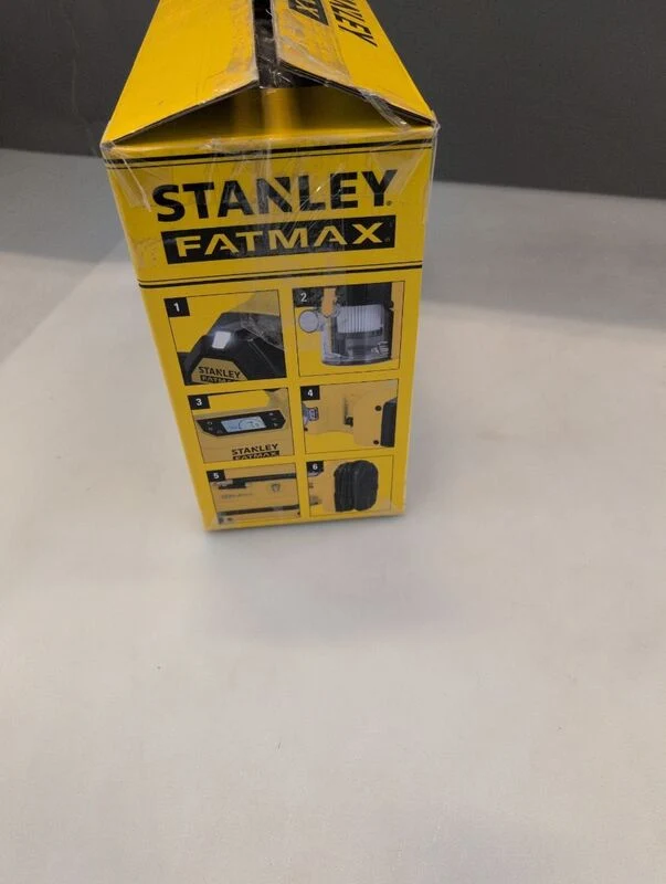 B-Ware Stanley Akku-Kompressor 10 Bar 12 V Adapter Digitales Display Luftpumpe 2.95kg
