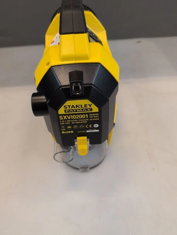 B-Ware Stanley Akku-Kompressor 10 Bar 12 V Adapter Digitales Display Luftpumpe 2.95kg