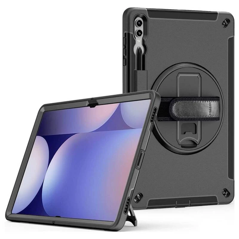B-Ware JT Berlin Rugged Tablet-Cover für Samsung Galaxy Tab S9 Ultra 14,6" Schwarz