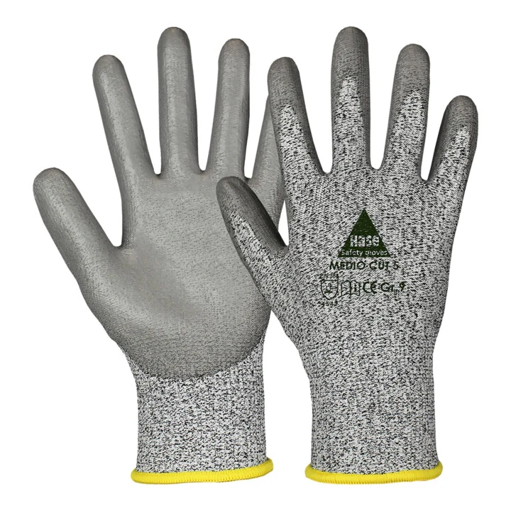 B-Ware Hase Montagehandschuhe Arbeitshandschuhe Schnittschutz Handschuhe Größe 7 10Paar