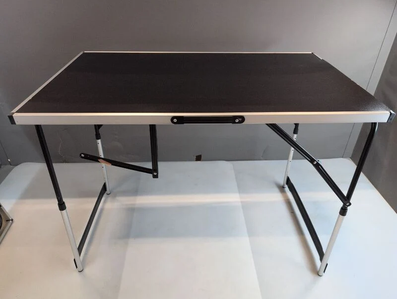 C-Ware Alu Klapptisch 3er Set Camping Tisch höhenverstellbar klappbar 100x60cm flexibel
