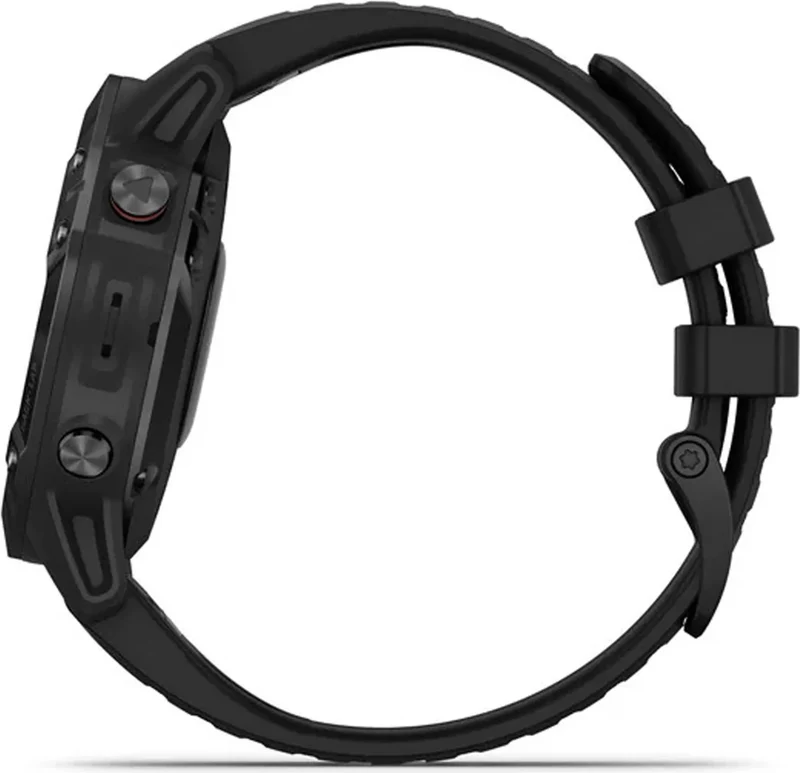 B-Ware Garmin Sportuhr Uhr Smartwatch fenix 6 PRO Schwarz 47mm GPS Fitnessuhr Onesize