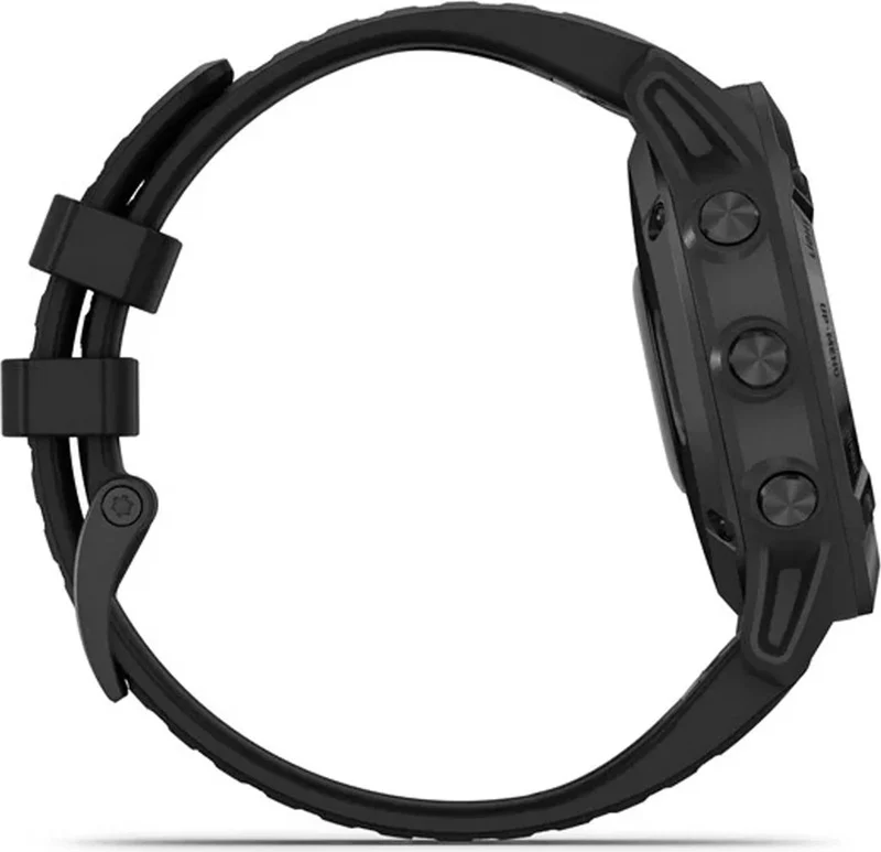 B-Ware Garmin Sportuhr Uhr Smartwatch fenix 6 PRO Schwarz 47mm GPS Fitnessuhr Onesize