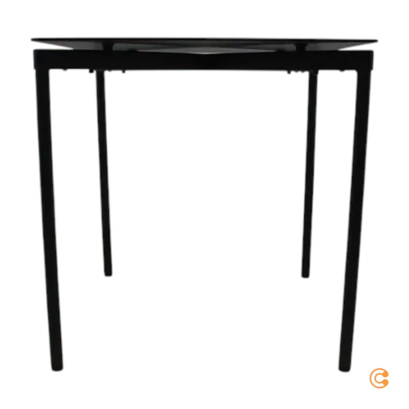 B-Ware Petite Friture Esstisch Tisch FROMME Schwarz Outdoor Möbel Aluminium 70 cm