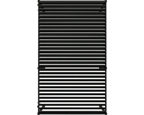 B-Ware Mirador Pergola Gartenpavillon Stahl-Pergola anthrazit 300x500cm Lamellendach