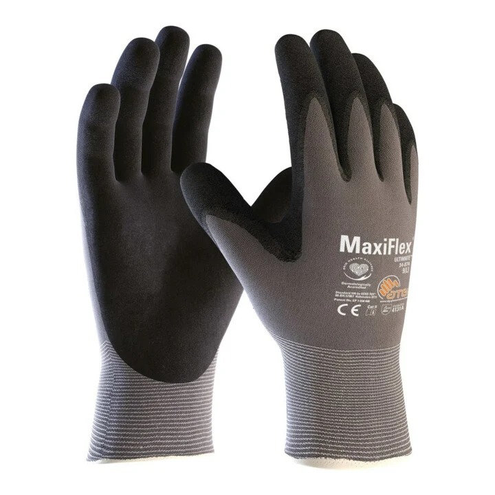 2x B-Ware ATG Handschuhe Montagehandschuh Arbeitshandschuh Größe 7 2 STÜCK