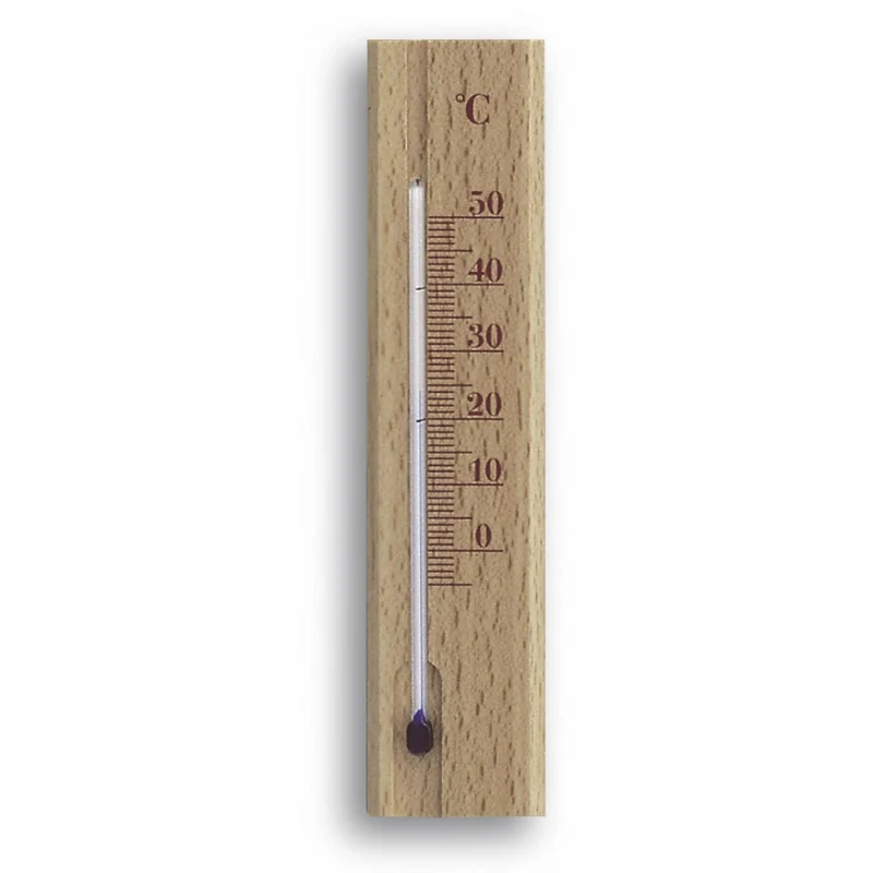 B-Ware TFA Innenthermometer Temperaturmesser Thermometer Buche analog 12 STÜCK