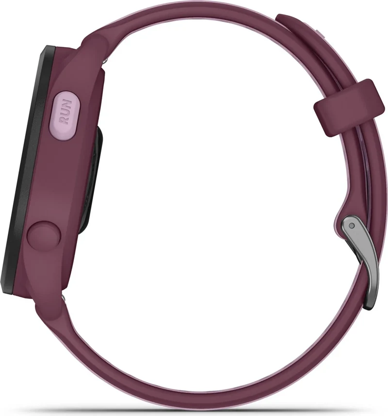 B-Ware Garmin Smartwatch Uhr Laufuhr FORERUNNER 165 Music AMOLED GPS Musik Lila Onesize
