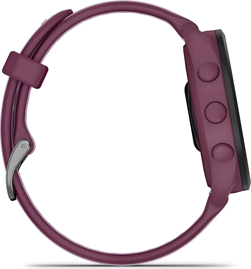 B-Ware Garmin Smartwatch Uhr Laufuhr FORERUNNER 165 Music AMOLED GPS Musik Lila Onesize