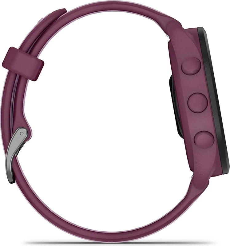 B-Ware Garmin Smartwatch Uhr Laufuhr FORERUNNER 165 Music AMOLED GPS Musik Lila Onesize