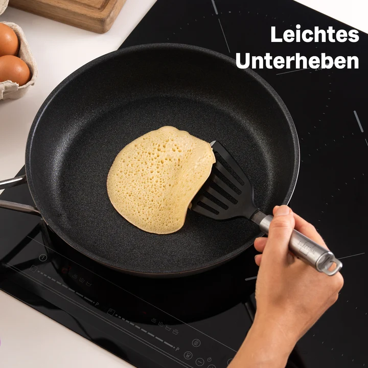 B-Ware SILBERTHAL Fischwender Pfannenwender Edelstahl spülmaschinenfest 3 STÜCK