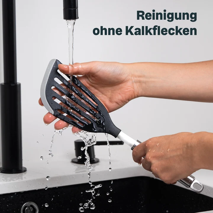 B-Ware SILBERTHAL Fischwender Pfannenwender Edelstahl spülmaschinenfest 3 STÜCK