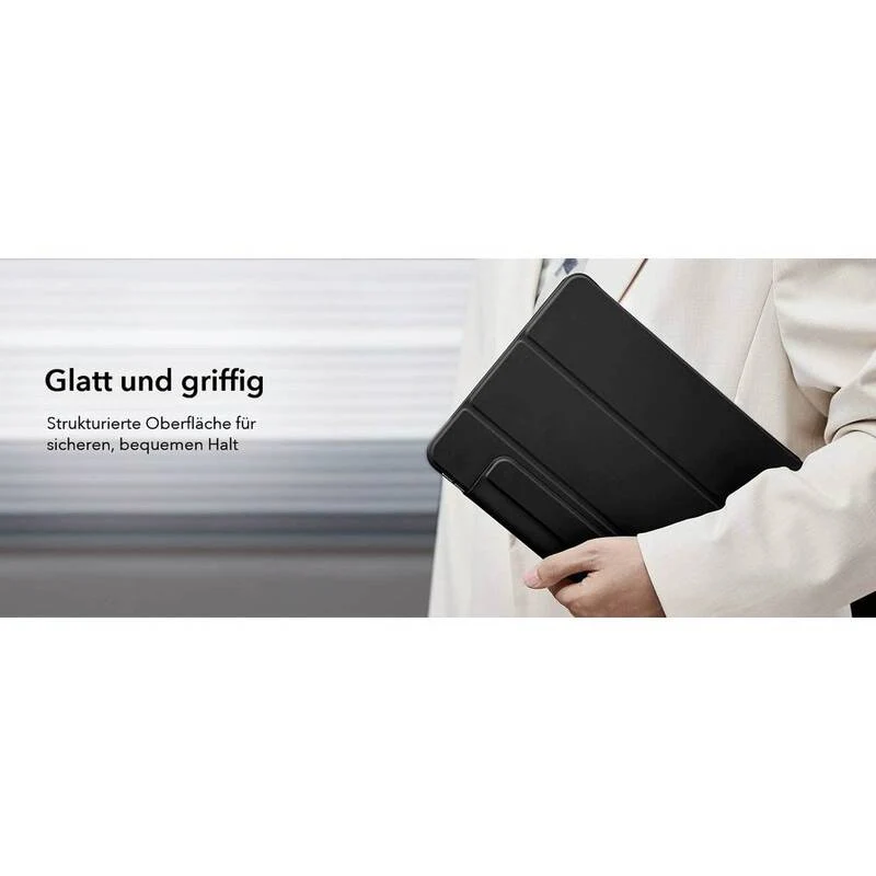 B-Ware ESR Tablet Cover Hülle Apple iPad Pro 11 Schwarz BookCase Stiftehalterung Stand