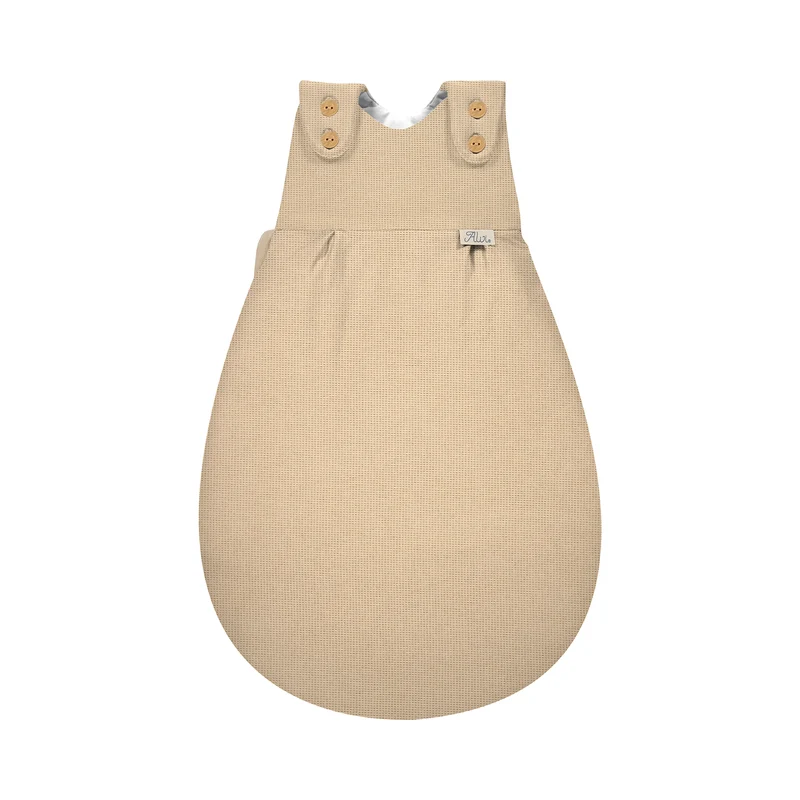 B-Ware Alvi Schlafsack Baby Mäxchen Außensack Strampelsack Waffelpique Größe 62 68