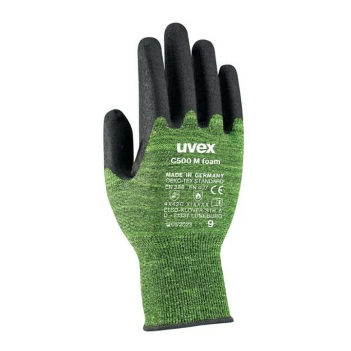 B-Ware Uvex Schnittschutzhandschuhe C500M Schutzhandschuhe Größe 7 bamboo Twinflex 416