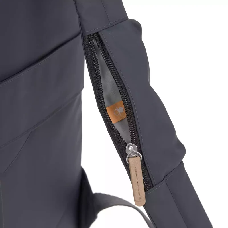 B-Ware LÄSSIG Wickelrucksack Rucksack Backpack Laptopfach dunkelblau recycelt