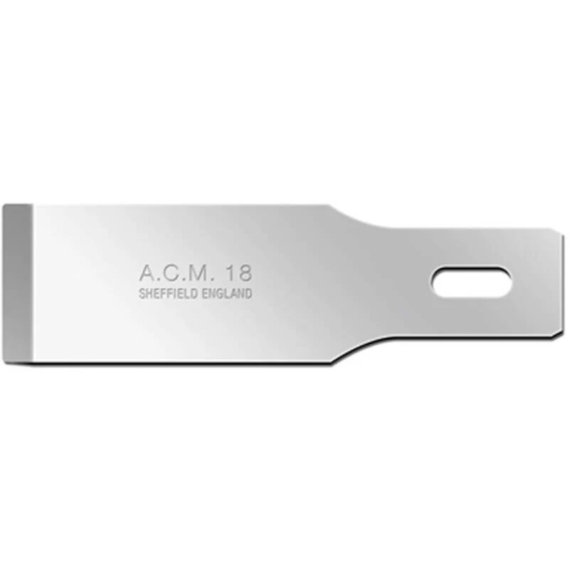 B-Ware ACM18 SM Skalpellklingen Ersatzklingen Skalpell Carbon 51 mm 50 St